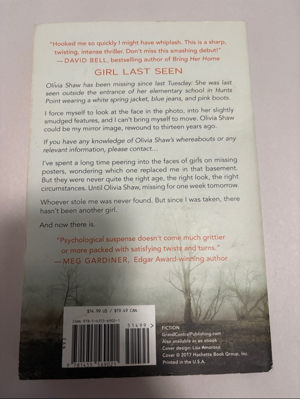 Girl Last Seen by Nina Laurin - Picture 3 of 4